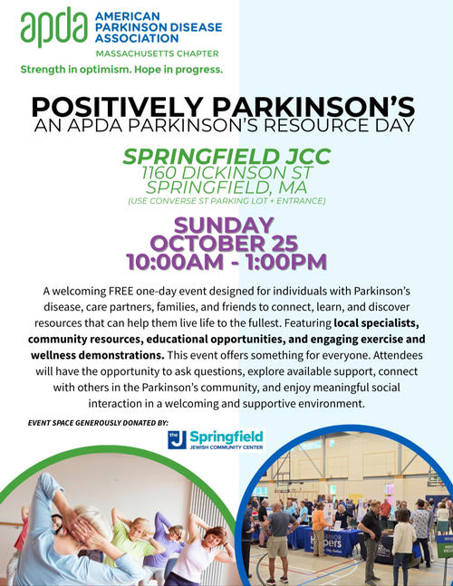 Positively Parkinson's - An APDA Parkinsons Resource Day